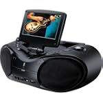 GPX BT780B 7 Inch LCD Portable TV/DVD/AM/FM Boombox $149.99