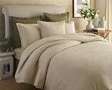 Tommy Bahama Palm Leaves Queen Coverlet, Ivory