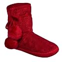 Gilligan & O'Malley&reg; Womens Slipper Cable Boot - Red