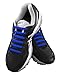 Kicks Adults Dark Blue - Tieless Elastic Silicone No Tie Shoelaces