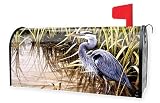 Great Blue Heron Mailbox Cover All Magnetic