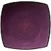16 Piece Dinnerware Set By Gibson Home. This Soho Lounge Square Dinnerware Set Is an Excellent Choice for Modern Family. It's Simple, Yet Elegant, Just Like Restaurant Dinnerware. (Purple)