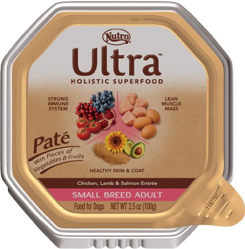 Ultra Small Breed Adult Paté Dog Food Flex Tray, 3-1/2-Ounce
