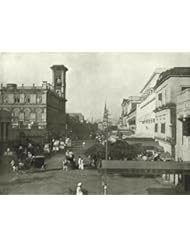 INDIA: Calcutta (Kolkata) - Court- House street, antique print, 1895