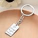 2pcs You'll always be my hero I'll always be your little girl Key Chain Ring Set Father's Day Dad Gift