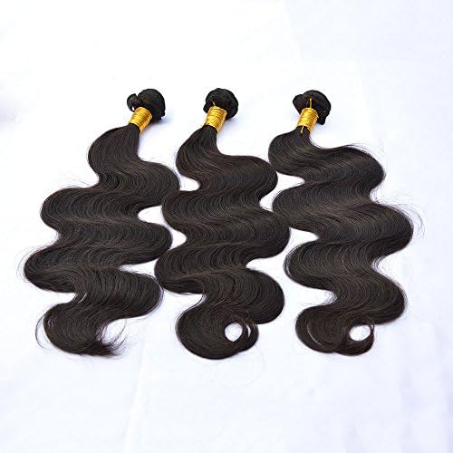 Brazilian Hair Body Wave Mix Length 3 Bundles 100% Human Hair Extension