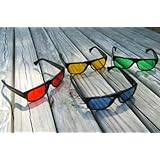 Color Sunglasses 4pk Red Yellow Green Blue Lenses