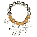 schmuck-art female Armband AcalaLoveYou silver/brown 22175