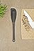 Epicurean Silicone Series Utensils, Large Spatula, Slate with Black