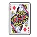 Queen of Diamonds Card Embroidered Iron On Patch