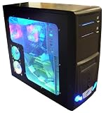 COLORS IT 8011L C4 BLACK 400W PC CASE + NEON LIGHTS + SIDE WINDOW