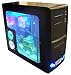 COLORS IT 8011L C4 BLACK 400W PC CASE + NEON LIGHTS + SIDE WINDOW