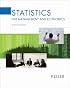 Statistics for Management and Economics (with CD-ROM and InfoTrac )