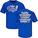 LA Dodgers Fans.Thanks Vin. Royal Blue Tribute T Shirt (Sm-5X) (Large)