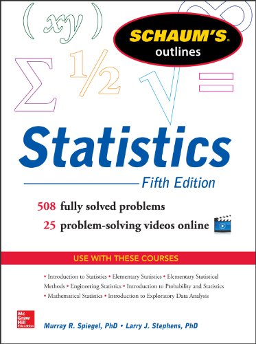 Schaum's Outline of Statistics, 5th Edition (Schaum's Outlines)