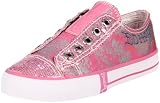 Ed Hardy Bling Fashion Sneaker (Little Kid/Big Kid),Pink,4 M US Big Kid