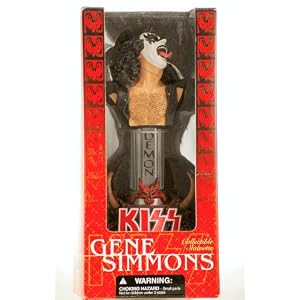 2002 - McFarlane - KISS Gene Simmons : The Demon - Bass Guitar and Vocals - Collectible... by 