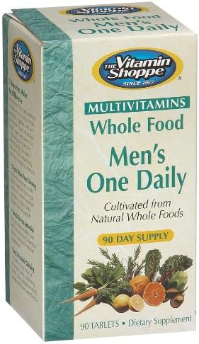 VS Organics - Whole Food Men's One Daily Multivitamin, , 90 tablets