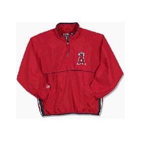 Anaheim Angels Authentic MLB Baseball Gamer Jacket from Majestic Athletic