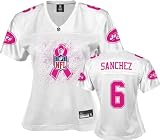 Reebok New York Jets Mark Sanchez 2011 Breast Cancer Awareness Fashion Jersey Small