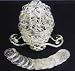 Wedding Ceremonial Arras, or 13-silver plated Coins, with Silver Plated Treasure Box: Imported and Hand-Made