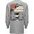 Carl Edwards #19 NASCAR Arris Long Sleeve 2015 Schedule T-Shirt-Grey