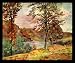 Jean-Baptiste Armand Guillaumin (Landscape) Framed Art Poster Print - 11 X 17