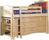 Bolton Furniture Cottage Low Loft, Wakefield 7 Drw., BkCs, Natural
