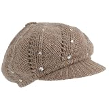 Betmar Hand Knit Crystal Cap