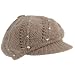 Betmar Hand Knit Crystal Cap