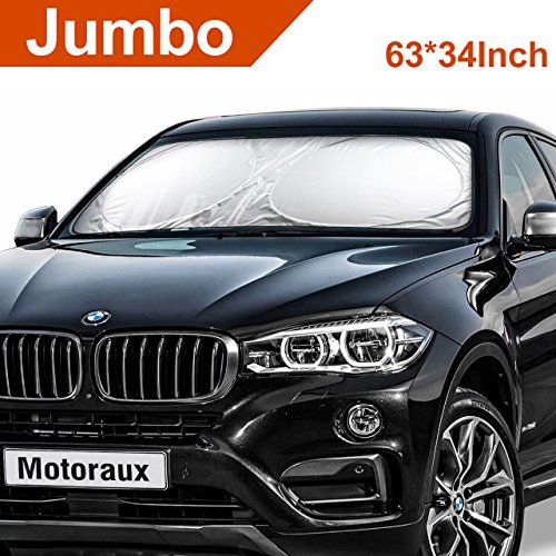 Jumbo Multifunctional Car Windshield Sunshade,Picnic Nap,Snow/Frost Blocking,Sunlight Max Reflectable
