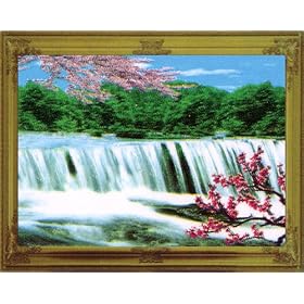 3D Stereoscopic Waterfall Moving Picture - with sound by Xtreme