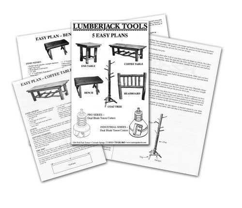 Lumber Jack Tools EZPLAN5 5 Easy-to-Build Plans Booklet