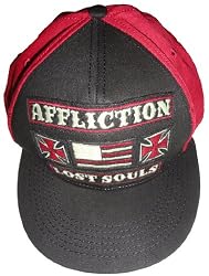 Men's Affliction Hat Baseball Cap Lost Souls