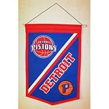 Detroit Pistons NBA "Traditions" Banner (12"x18")