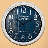 Large 57 Rue de Lille Wall Clock (F1834) 62 cm (25") Diameter - ** HALF-PRICE SPECIAL OFFER ** RRP LIST PRICE £138.00