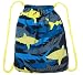 Kids Shark Beach Towel Backpack BLUE