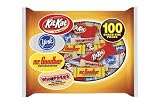 Hersheys Chocolate Snack Size Assortment Bag (Whoppers, Kit Kat, Mr Goodbar, York)100-Piece, 40.6-Ounce Bag
