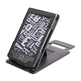 DURAGADGET Funda Y Cubierta Negra De Piel Aut�ntica Con Soporte Para El Nuevo Kindle De Amazon, Wi-Fi, Monitor 6" E Inkdi DURAGADGET