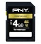 PNY Optima 4GB SDHC Class 4 Flash Memory Card P-SDHC4G4-EF
