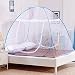 AMMER Pop-Up Mosquito Net Tent for Beds Portable Folding Design with Net Bottom for Baby Adults Trip (79 x71x59 inch)