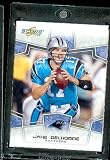 2008 Score Football Card # 49 Jake Delhomme QB - Carolina Panthers / Shipped in Protective Screw Down Display Case