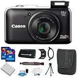 Canon PowerShot SX230HS 12 MP Digital Camera with HS SYSTEM and DIGIC 4 Ima ....
