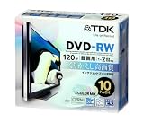 TDK Ͽ����DVD-RW �ǥ���������Ͽ���б�(CPRM) 5�����顼�ץ�󥿥֥� 1-2��® 5mm����ॱ���� 10��ѥå� DRW120DPMA10U