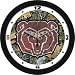 Missouri State University Bears Glass Wall Clock