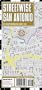 Streetwise San Antonio Map - Laminated City Center Street Map of San Antonio, Texas - Folding pocket size travel map