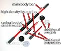 Bodi-Tek Bodi-Bar All Round Fitness Strength Toning Exercise Bar