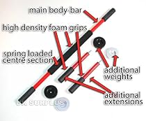 Bodi-Tek Bodi-Bar All Round Fitness Strength Toning Exercise Bar
