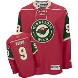 Reebok Minnesota Wild Mikko Koivu Premier Home Jersey Large