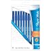 Paper Mate Write Bros. Stick Medium Tip Ballpoint Pens, 10 Blue Ink Pens(9313499)
